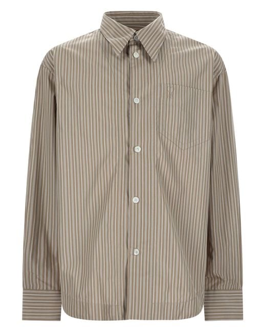 AMI Brown Camicia for men