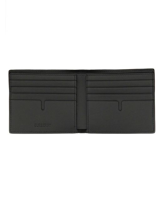 Portafoglio di Burberry in Black da Uomo