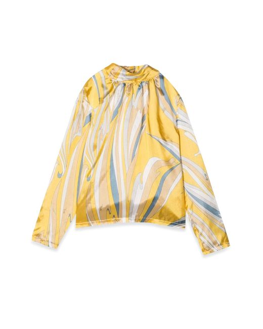 Emilio Pucci Yellow Camicia