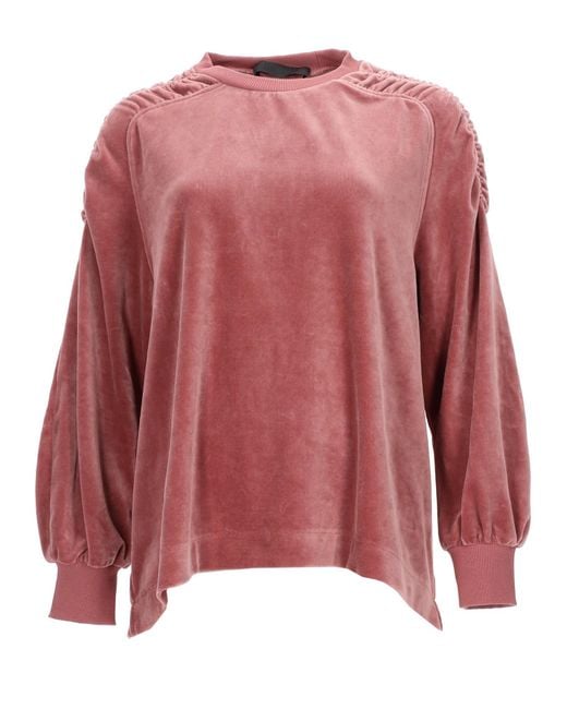 Alberta Ferretti Pink Felpa