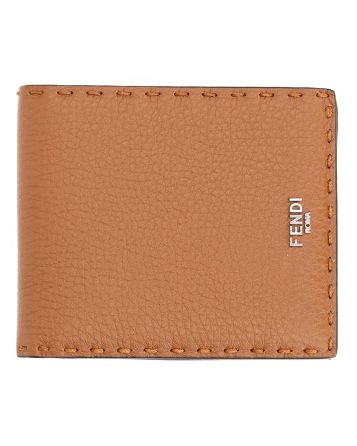 Fendi Brown Portafoglio "Selleria" for men