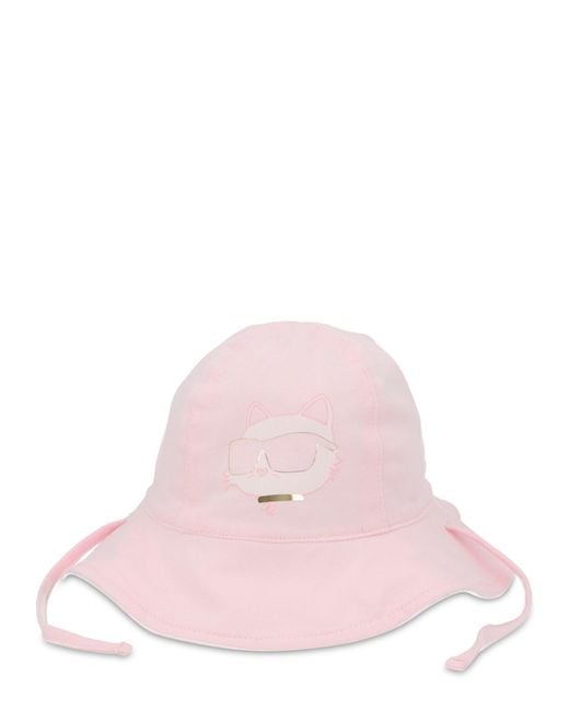 Karl Lagerfeld Pink Cappello Reversibile