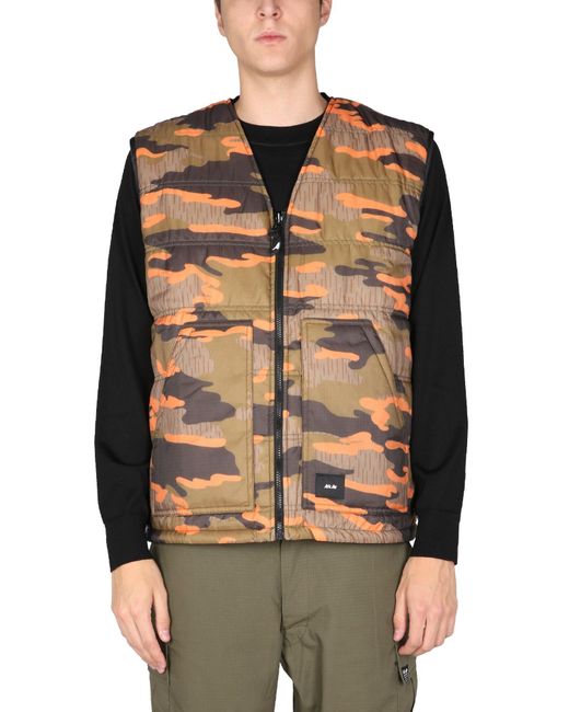 ArkAir Black Reversible Quilted Gilet for men