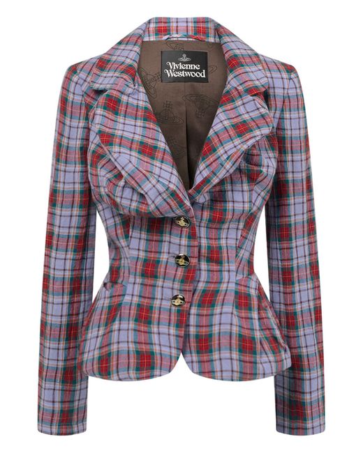 Vivienne Westwood Purple Drunken Blazer