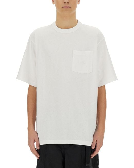 The North Face White Crew Neck T-Shirt for men