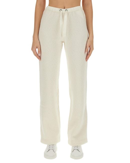 Parajumpers Natural Textured Regular Fit Pants With Drawstring Waist