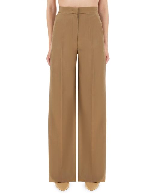 Max Mara Natural Wide Pants "Fernet"