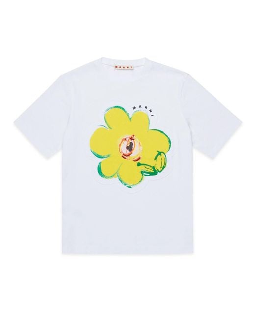 Marni White T Shirt