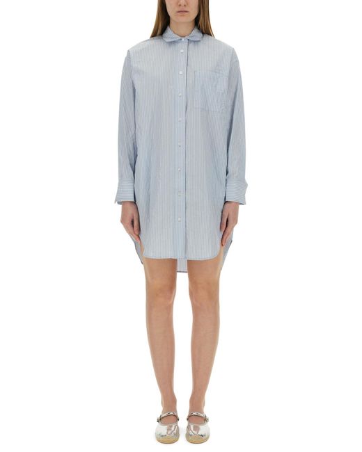 MICHAEL Michael Kors Gray Chemisier Dress