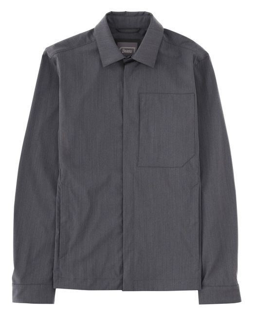 Herno Gray Overshirt for men