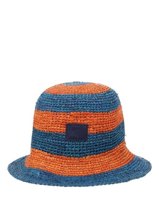 Paul Smith Blue Stripes Bucket Hat