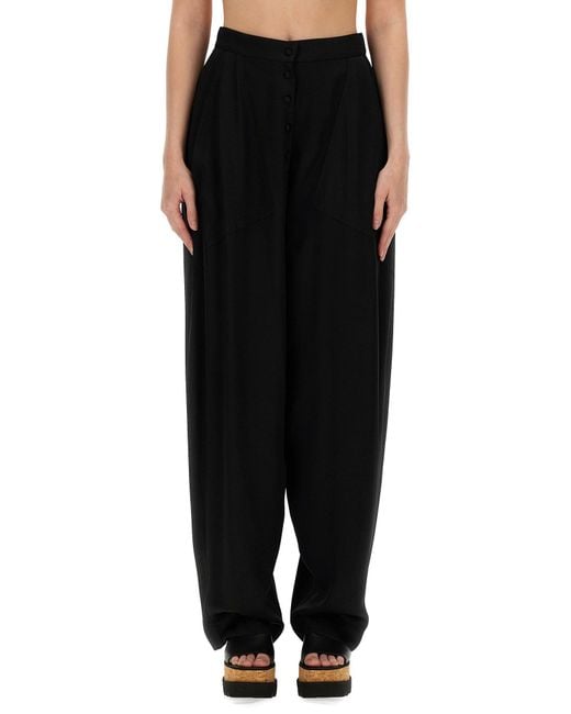 Stella McCartney Black High Waist Pants
