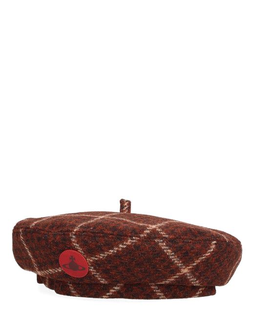 Vivienne Westwood Brown Wool Cap
