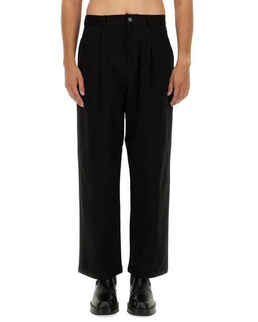 Moschino Black Barcode Pant for men