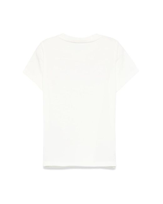 T-Shirt Con Logo di Moncler in White