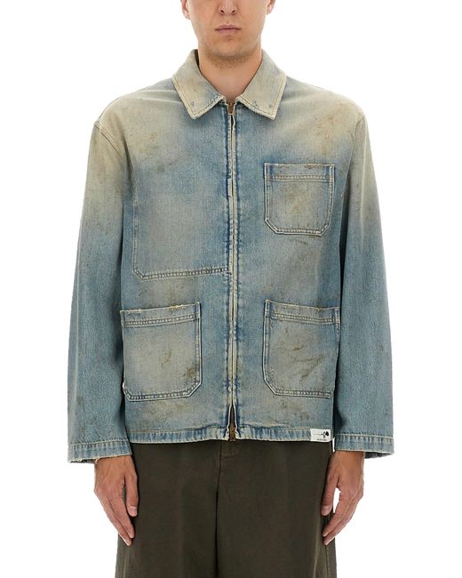 Golden Goose Deluxe Brand Blue Dani Jacket for men