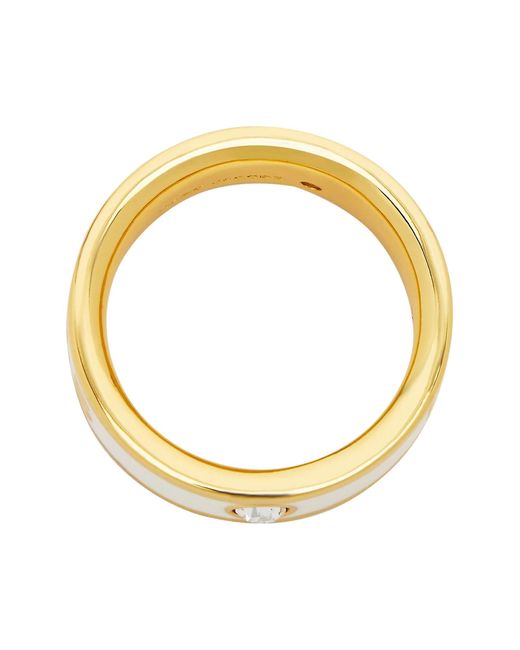 Anello Smaltato di Marc Jacobs in Yellow