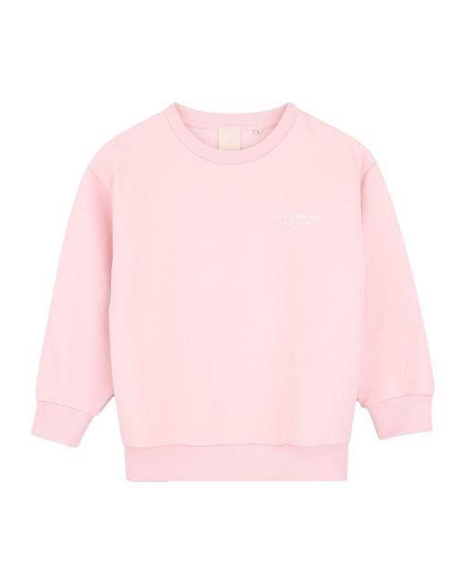 Givenchy Pink Felpa Con Logo