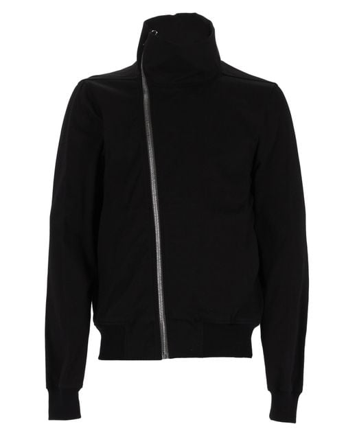Rick Owens Black Felpa "Bauhaus Jogger" for men