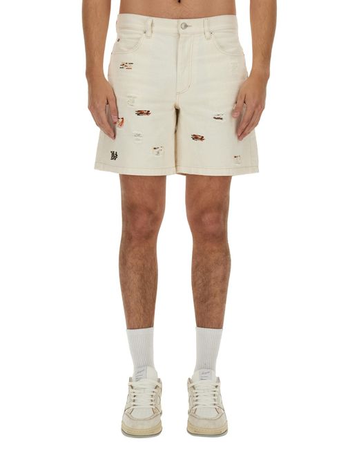 Isabel Marant Natural Bermuda Shorts for men