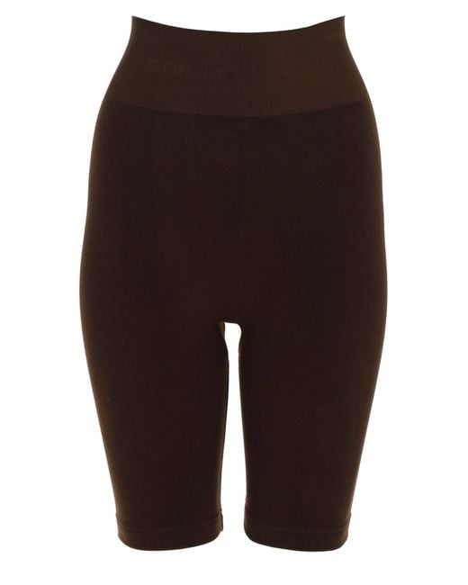 Balenciaga Brown Shorts "Techwear" Da Ciclista