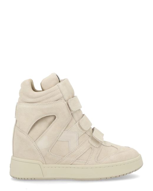 Isabel Marant Natural Sneaker "Im3" Con Zeppa