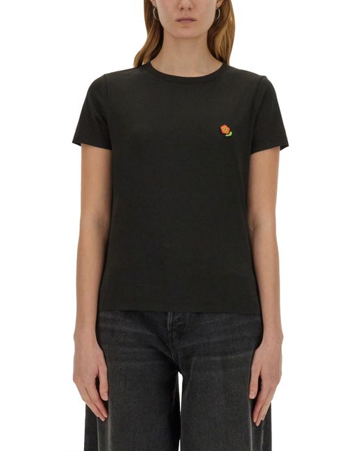T Shirt Cotone-Donna di KENZO in Black