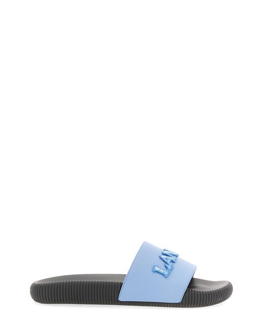 SANDALO ARPEGE CON LOGO di Lanvin in White