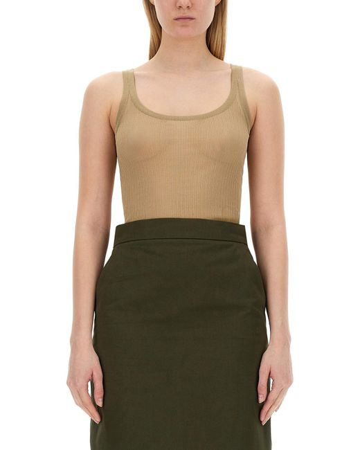 Max Mara Green Tank Top "Bastia"