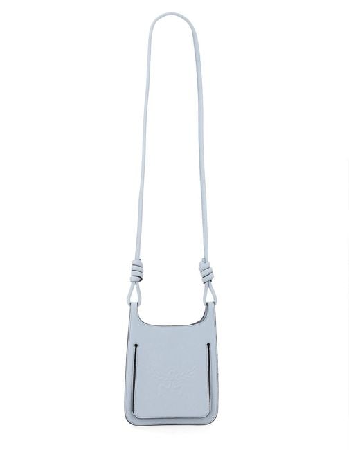 MCM White Hobo Bag "Himmel"