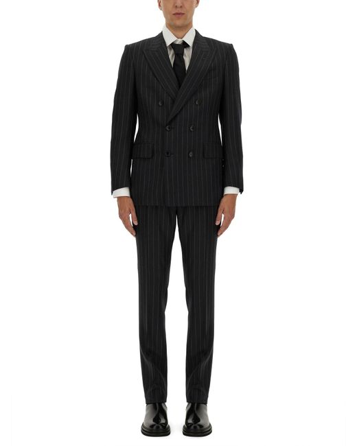 Tom Ford Black Pinstripe Suit "Dyllan" for men