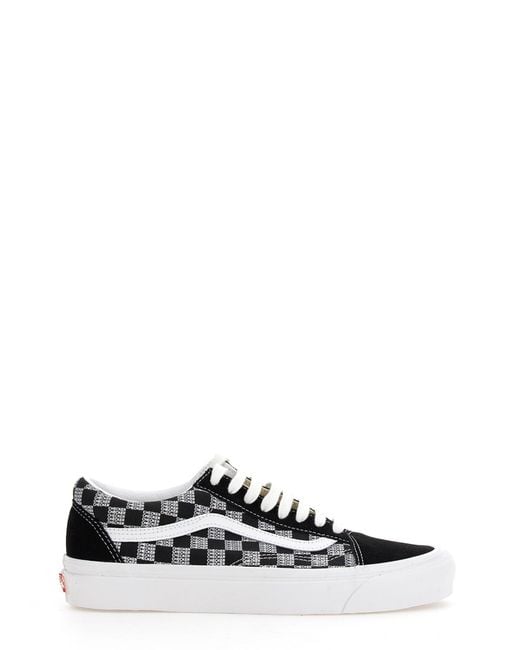 Vans White Neaker Check Old Skool 36