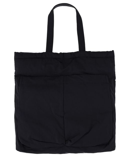 Aspesi Black Shopper Bag