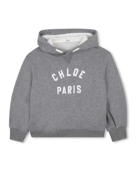 Chloé Gray Sweatshirt With Logo