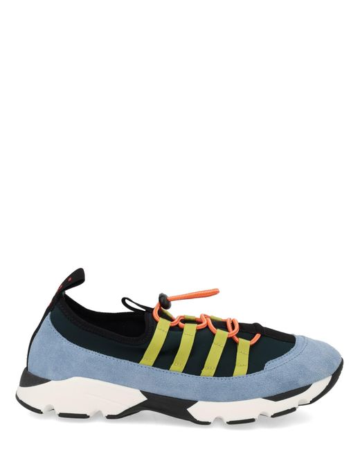 Marni Blue Suede Sneakers for men