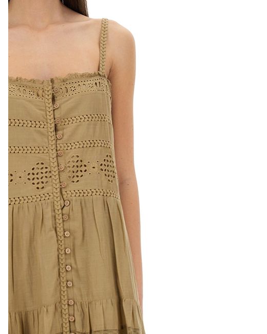 Abito Lungo "Divine" di Isabel Marant in Natural