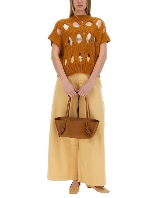 Maglia "Springtime" di Alysi in Brown