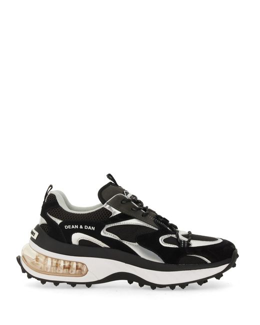 Sneaker "Bubble" di DSquared² in Black da Uomo