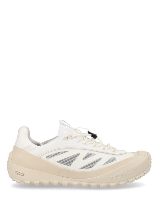 Moncler White "Trailgrip Lp" Sneaker