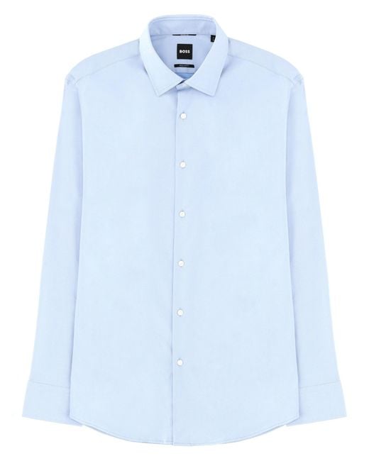 Boss Blue Regular Fit Shirt for men