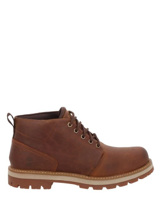 Timberland Brown Waterproof "Chukka" Boot for men