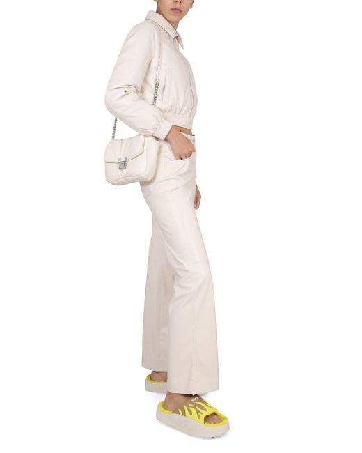 GIACCA CON COLLETTO CLASSICO di MSGM in Natural