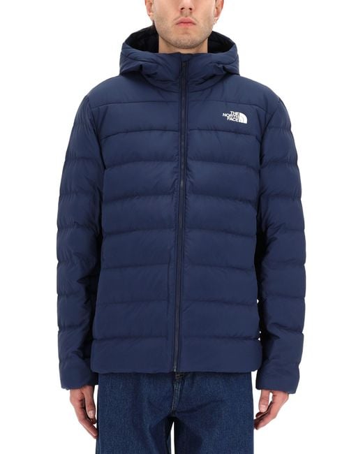 The North Face Blue Logo Hood Jacket