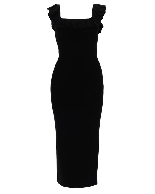 MICHAEL Michael Kors Black Sleek Mini Dress For