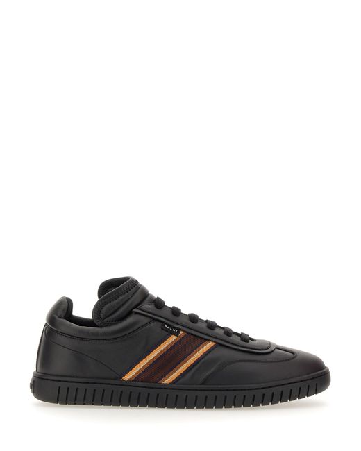 Bally Black Sleek Logo Sneakers For for men