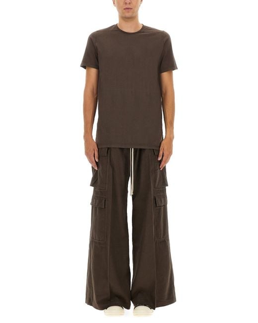 Rick Owens Brown "Level T" T-Shirt for men