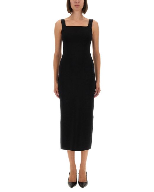 Khaite Black Dixi" Dress