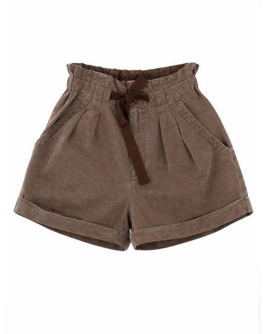 Isabel Marant Brown Shorts "Nirma"