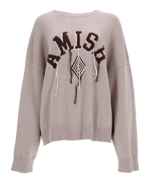 AMISH Multicolor Jersey With Logo