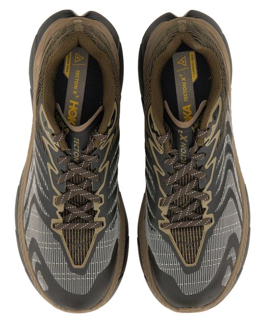 Sneaker "Tecton X 2 Ts" di Hoka One One in Gray